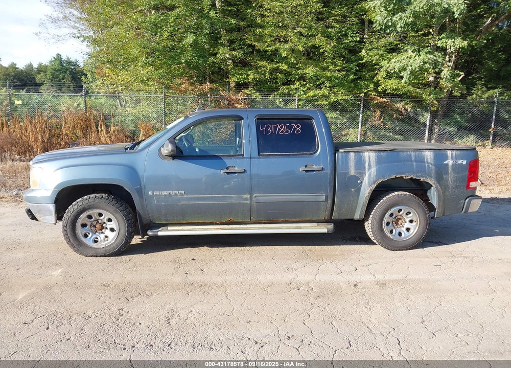 2009 GMC SIERRA 1500 SL VIN: 3GTEK13C79G145122