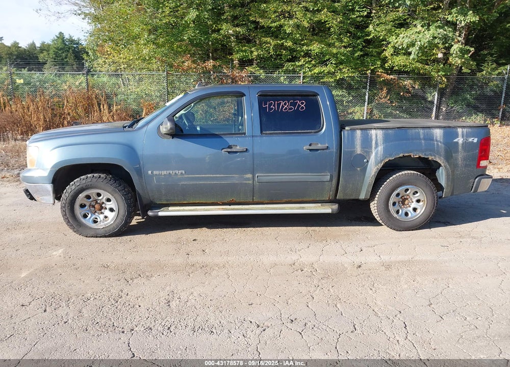 2009 GMC SIERRA 1500 SL VIN: 3GTEK13C79G145122
