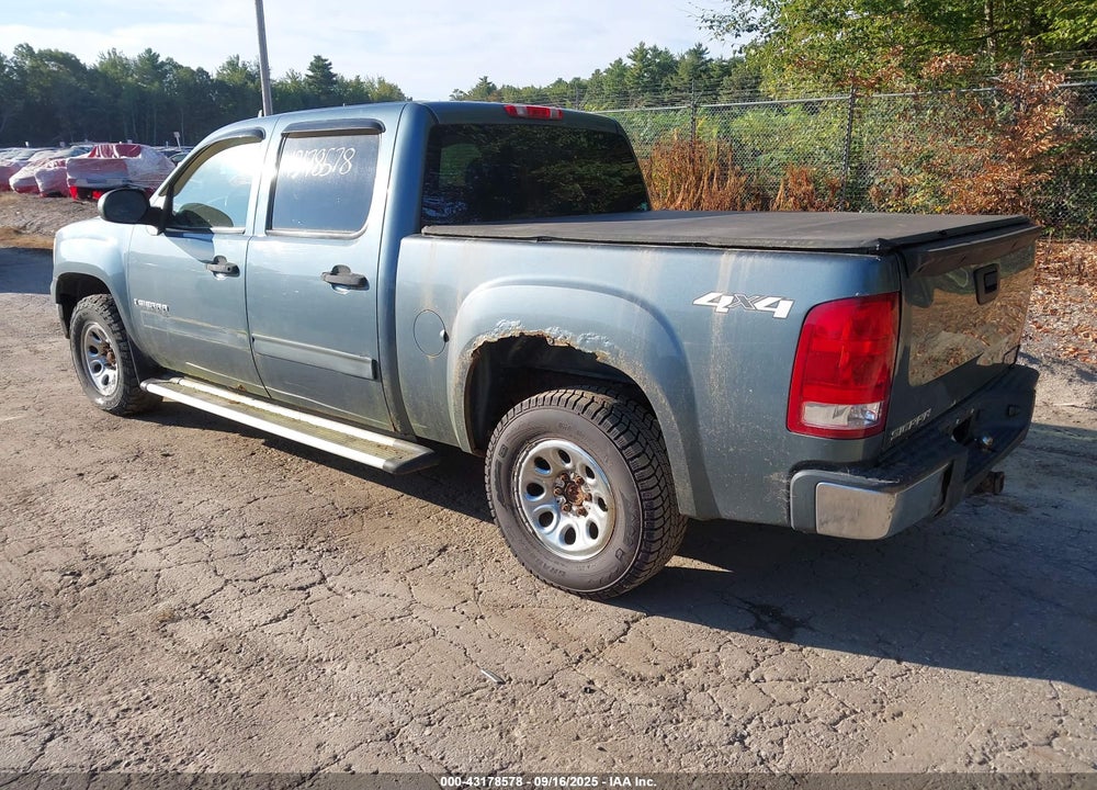 2009 GMC SIERRA 1500 SL VIN: 3GTEK13C79G145122