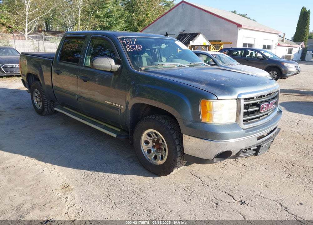 2009 GMC SIERRA 1500 SL VIN: 3GTEK13C79G145122