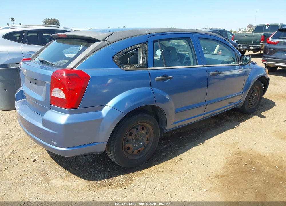 2007 DODGE CALIBER VIN: 1B3HB28B67D285001