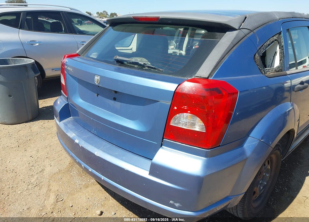 2007 DODGE CALIBER VIN: 1B3HB28B67D285001