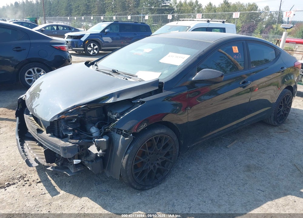 2011 HYUNDAI ELANTRA GLS VIN: 5NPDH4AE1BH002650