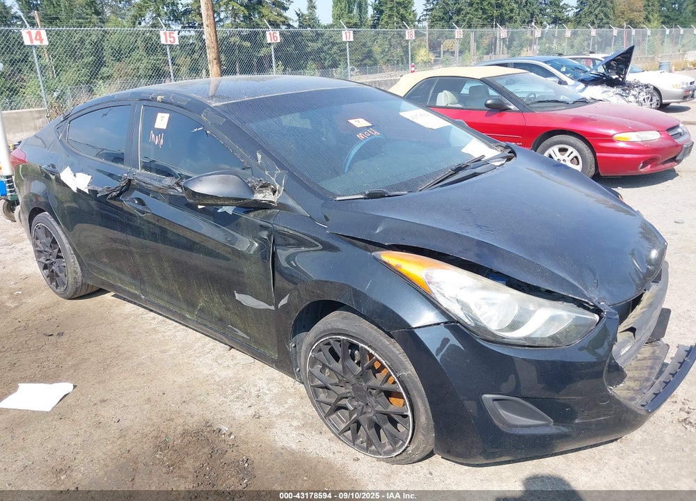 2011 HYUNDAI ELANTRA GLS VIN: 5NPDH4AE1BH002650