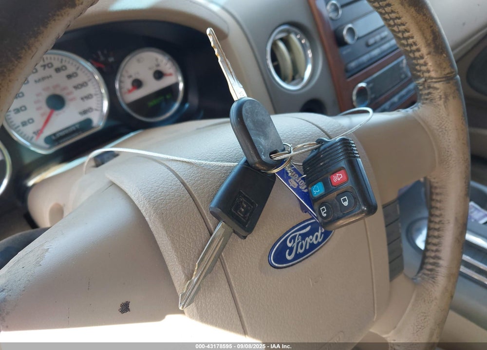 2008 FORD F-150 60TH ANNIVERSARY/FX2/KING RANCH/LARIAT/XLT VIN: 1FTPW12V98FB48233