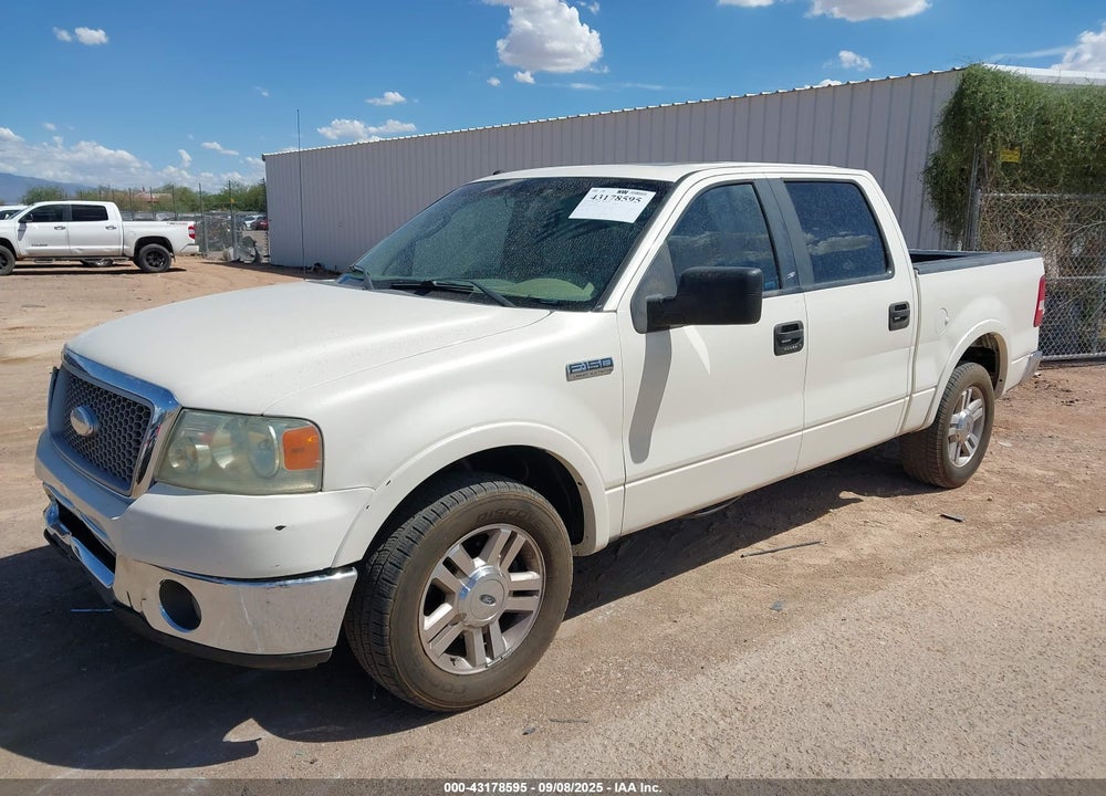 2008 FORD F-150 60TH ANNIVERSARY/FX2/KING RANCH/LARIAT/XLT VIN: 1FTPW12V98FB48233