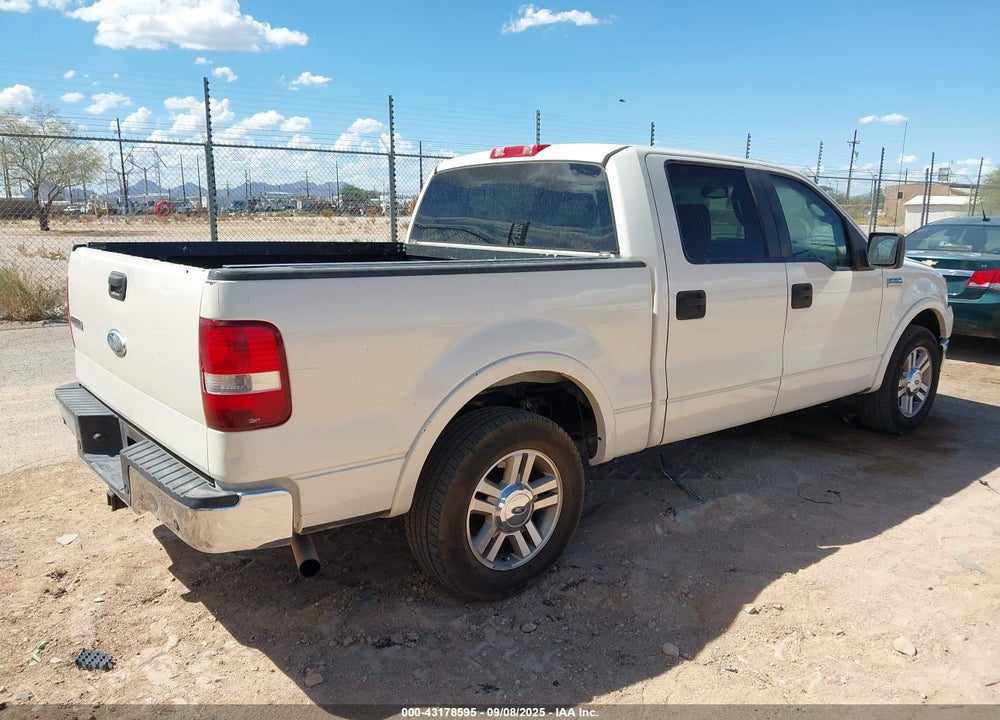 2008 FORD F-150 60TH ANNIVERSARY/FX2/KING RANCH/LARIAT/XLT VIN: 1FTPW12V98FB48233