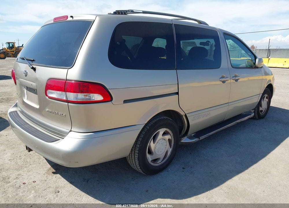 2001 TOYOTA SIENNA VIN: 4T3ZF13C31U365867