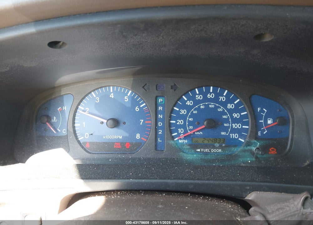 2001 TOYOTA SIENNA VIN: 4T3ZF13C31U365867