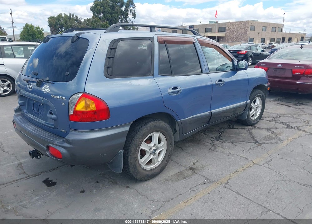 2003 HYUNDAI SANTA FE GLS/LX VIN: KM8SC73D33U440830