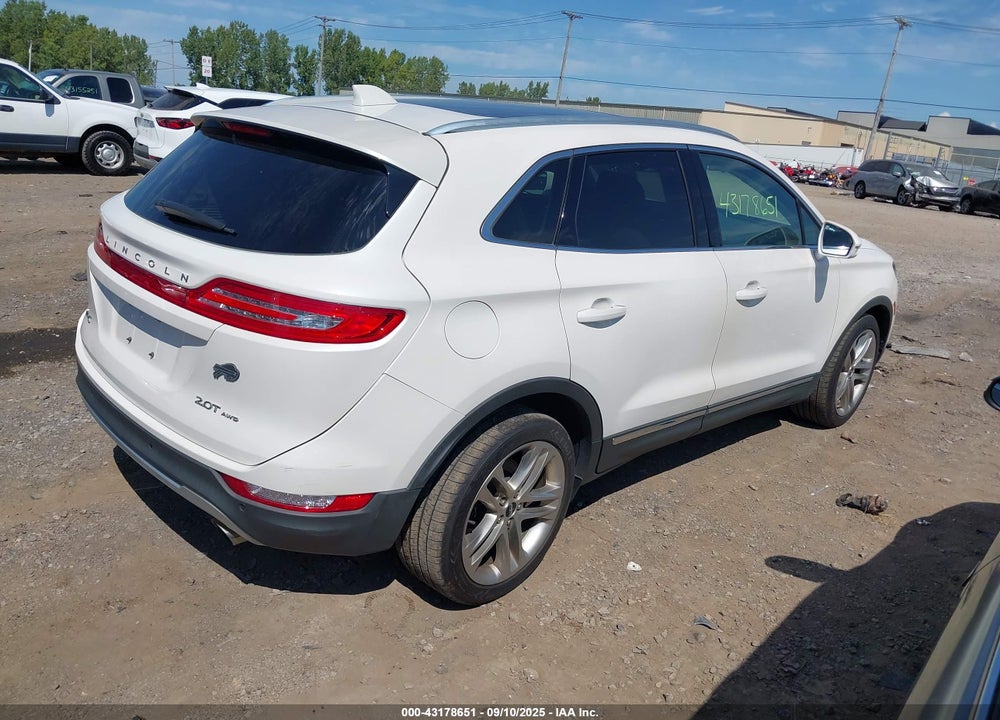 2017 LINCOLN MKC VIN: 5LMCJ3D99HUL30897
