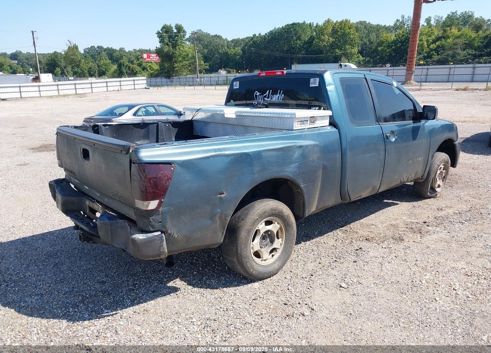 2006 NISSAN TITAN XE VIN: 1N6BA06A36N555250