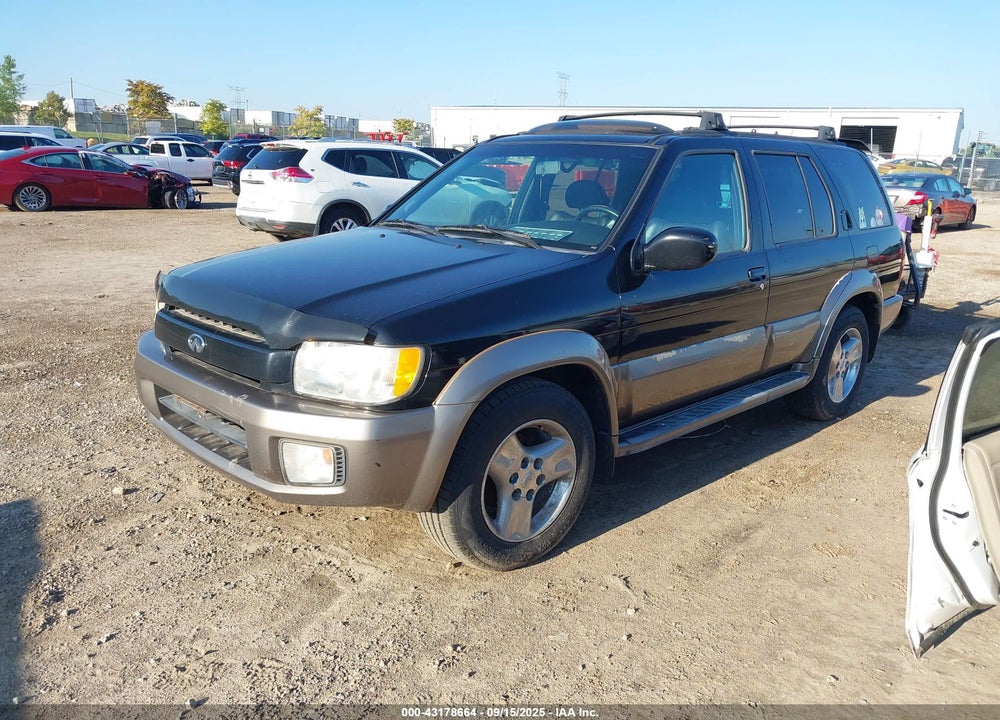 2002 INFINITI QX4 LUXURY VIN: JNRDR09Y02W258891