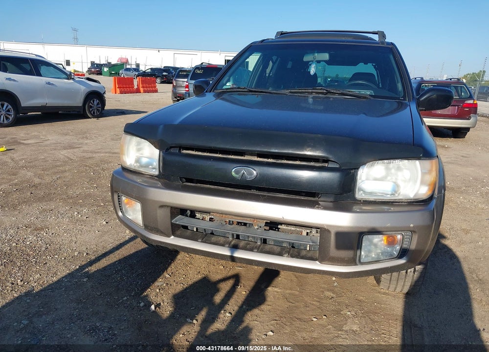 2002 INFINITI QX4 LUXURY VIN: JNRDR09Y02W258891