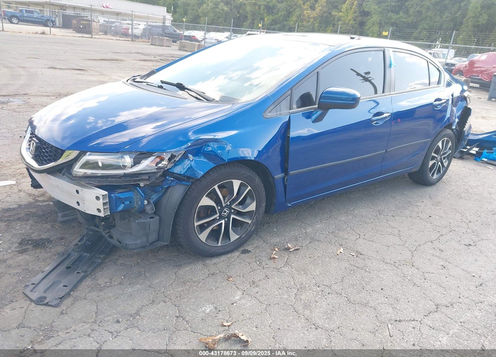 2015 HONDA CIVIC VIN: 19XFB2F80FE231252