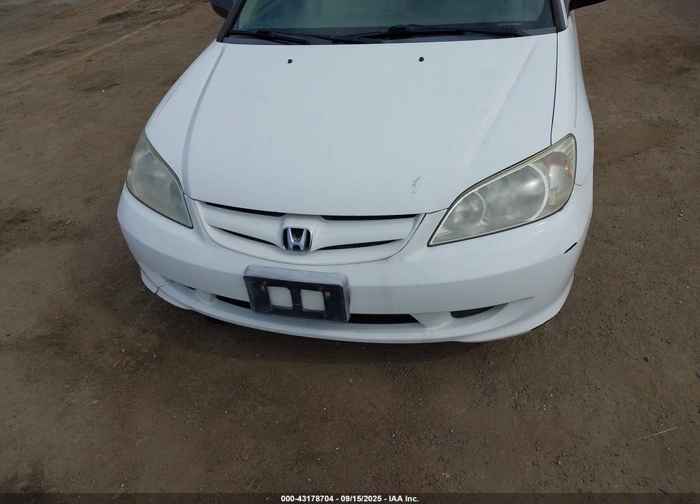 2005 HONDA CIVIC LX VIN: 2HGES16575H520628
