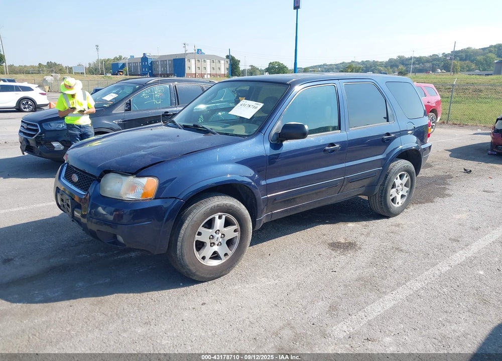2004 FORD ESCAPE LIMITED VIN: 1FMCU04114KB62780