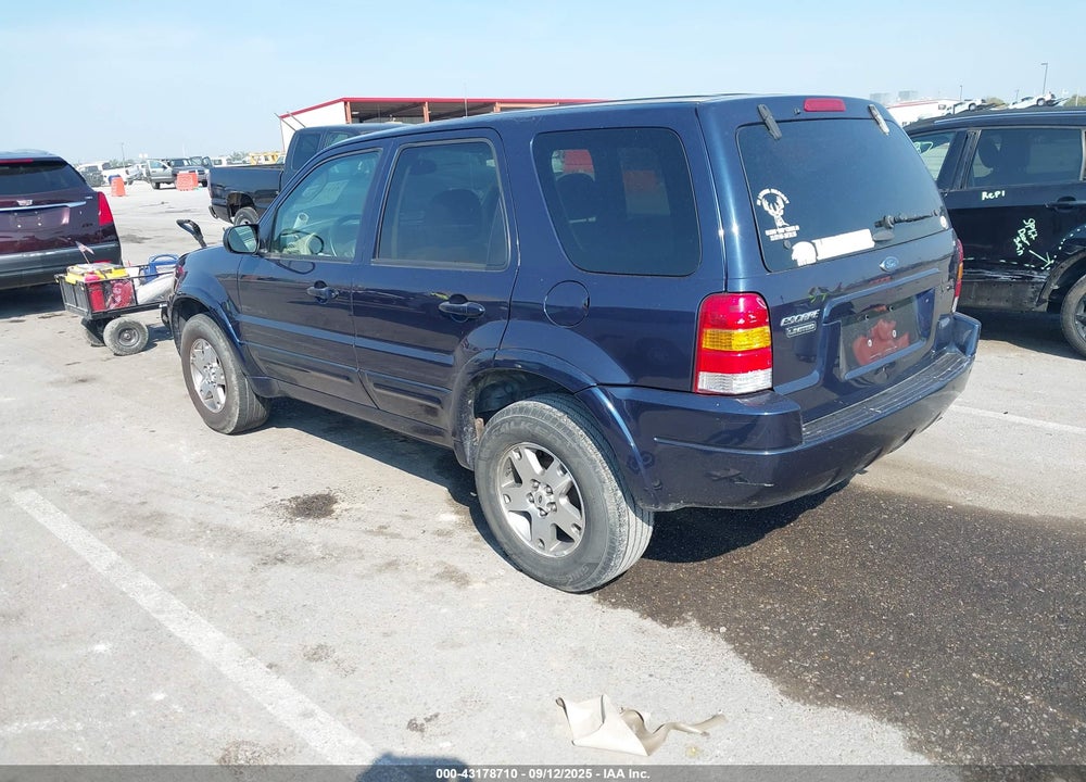 2004 FORD ESCAPE LIMITED VIN: 1FMCU04114KB62780