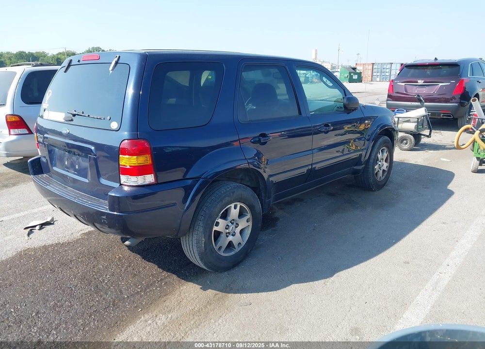 2004 FORD ESCAPE LIMITED VIN: 1FMCU04114KB62780