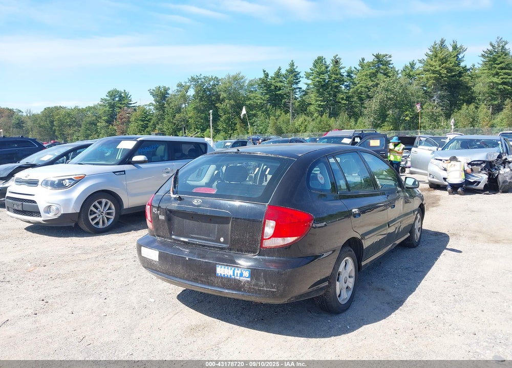 2005 KIA RIO CINCO VIN: KNADC165156244257