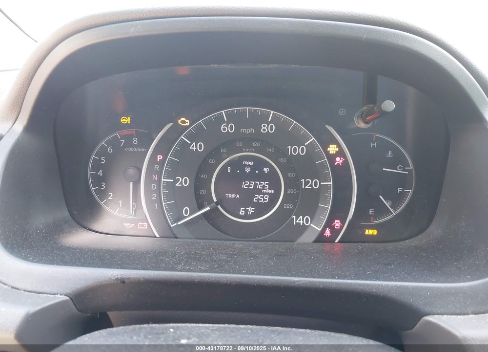 2013 HONDA CR-V VIN: 5J6RM4H74DL016818