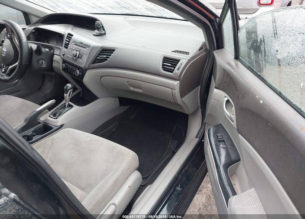2012 HONDA CIVIC VIN: 2HGFB2F5XCH590048