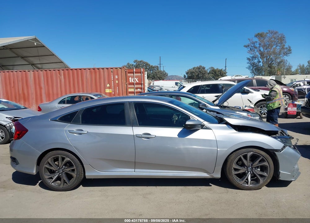 2019 HONDA CIVIC VIN: 2HGFC2F80KH573846