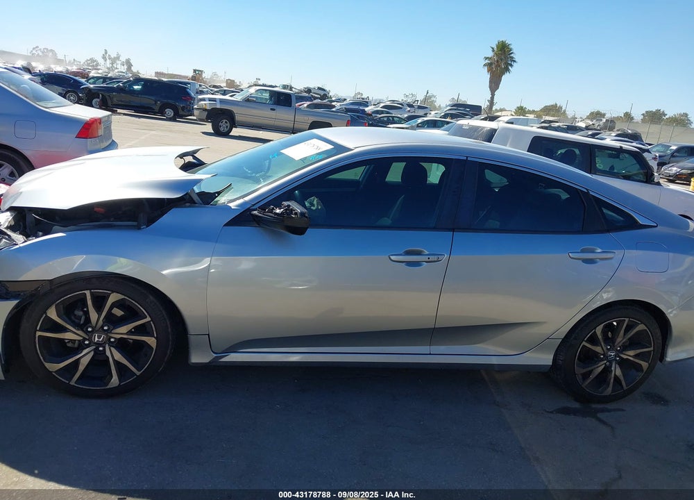 2019 HONDA CIVIC VIN: 2HGFC2F80KH573846
