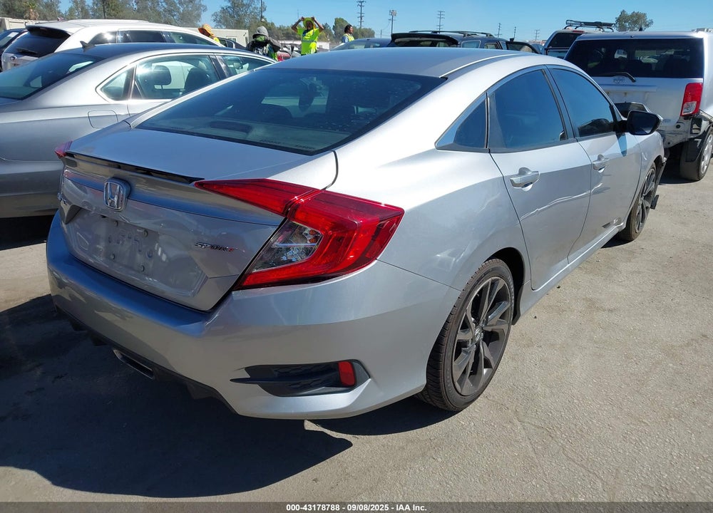 2019 HONDA CIVIC VIN: 2HGFC2F80KH573846