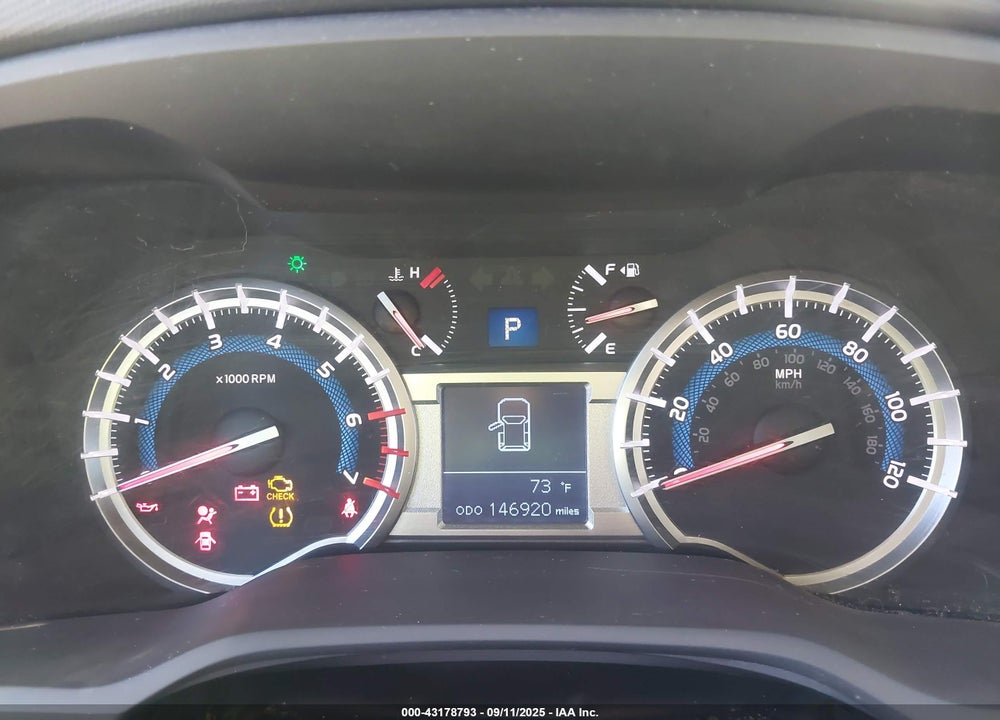 2016 TOYOTA 4RUNNER VIN: JTEZU5JR4G5117045