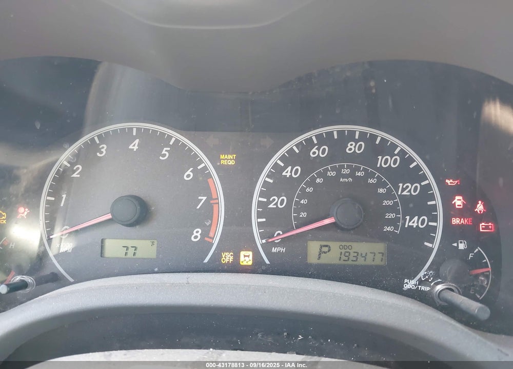 2010 TOYOTA COROLLA VIN: 2T1BU4EE4AC487574