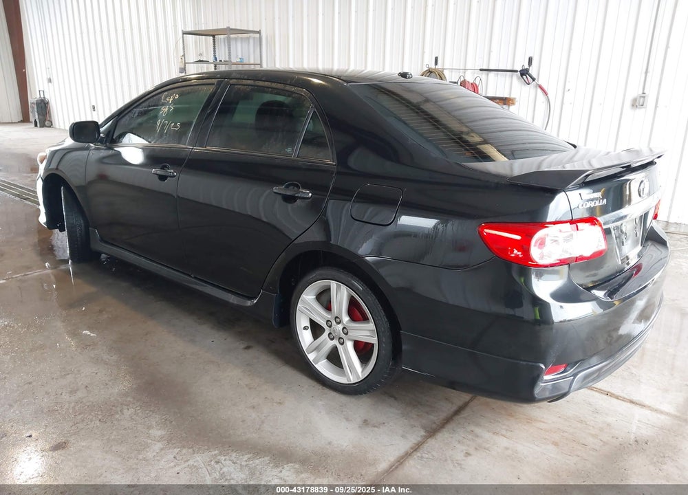 2013 TOYOTA COROLLA S VIN: 2T1BU4EE8DC069362