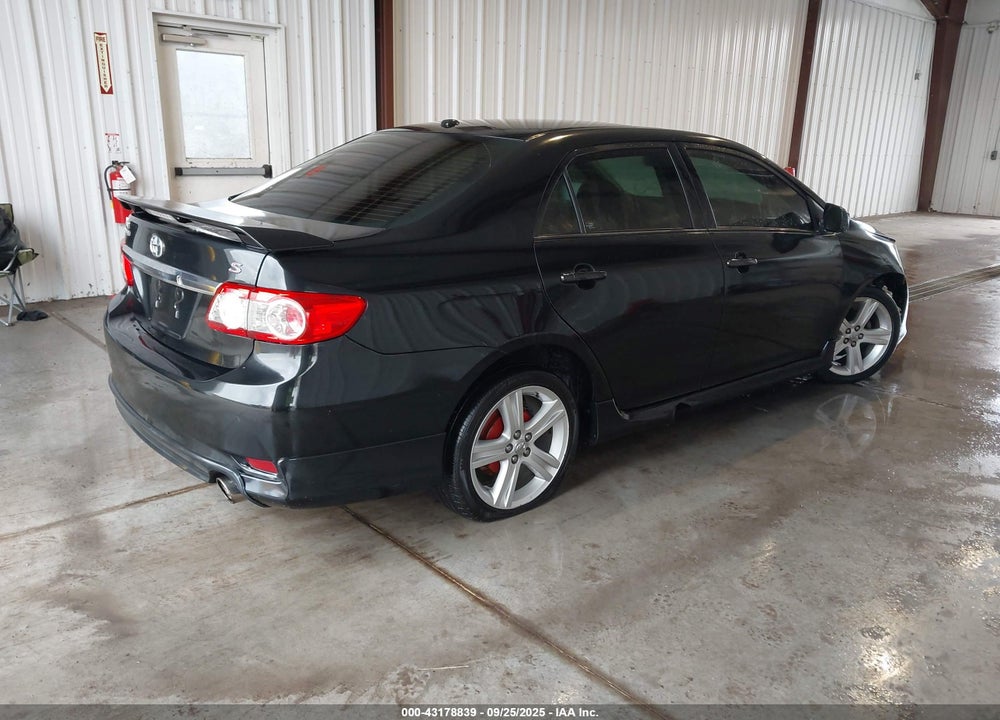 2013 TOYOTA COROLLA S VIN: 2T1BU4EE8DC069362