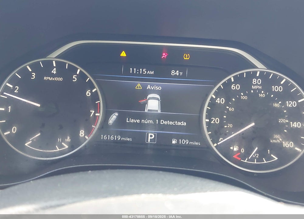 2016 NISSAN MAXIMA VIN: 1N4AA6AP9GC419849