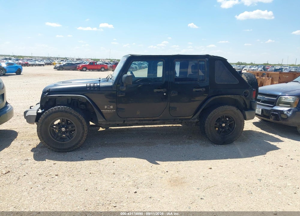 2007 JEEP WRANGLER UNLIMITED X VIN: 1J4GB39187L230362
