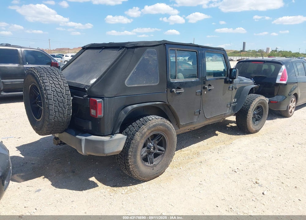 2007 JEEP WRANGLER UNLIMITED X VIN: 1J4GB39187L230362