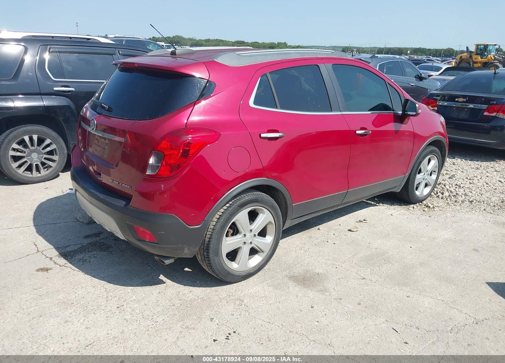 2016 BUICK ENCORE VIN: KL4CJASB4GB567335