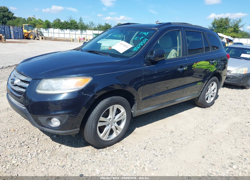 2012 HYUNDAI SANTA FE LIMITED VIN: 5XYZK3AB8CG139360
