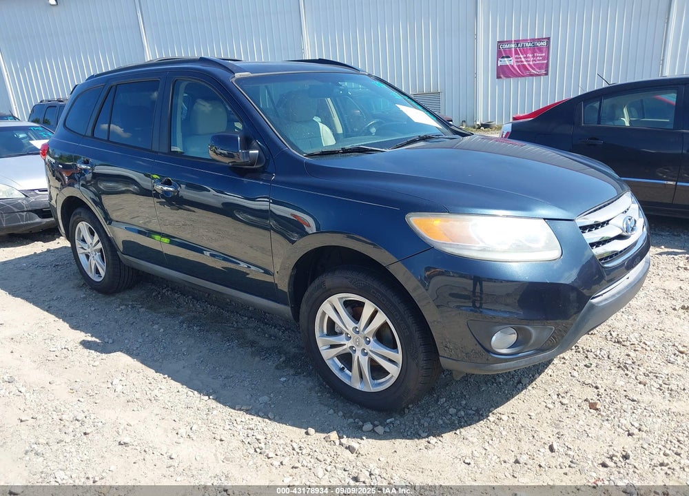 2012 HYUNDAI SANTA FE LIMITED VIN: 5XYZK3AB8CG139360