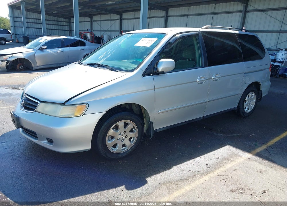 2002 HONDA ODYSSEY EX VIN: 2HKRL18602H567442