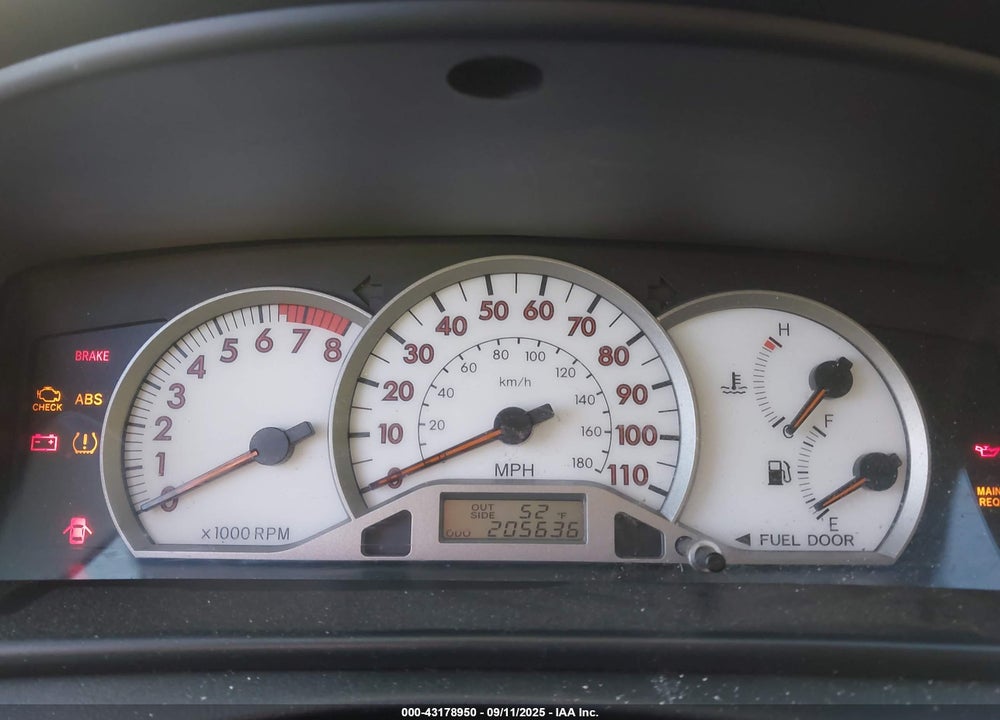 2007 TOYOTA COROLLA VIN: 2T1BR30E47C809478