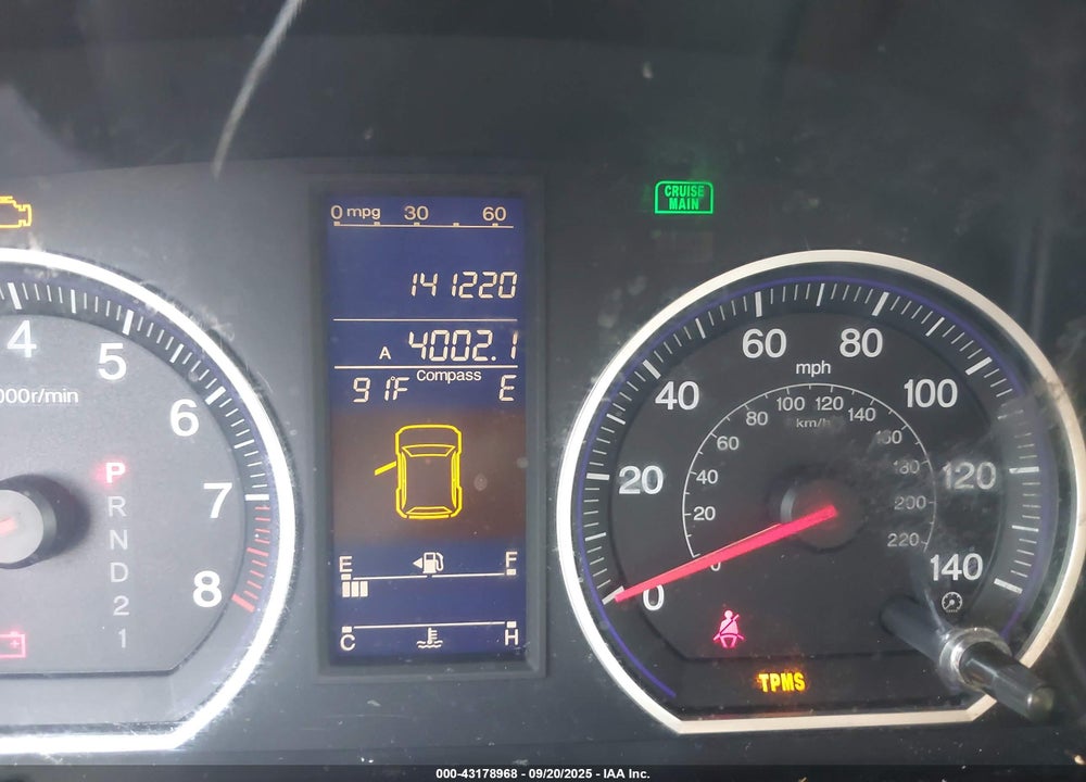 2011 HONDA CR-V VIN: 5J6RE3H55BL044968