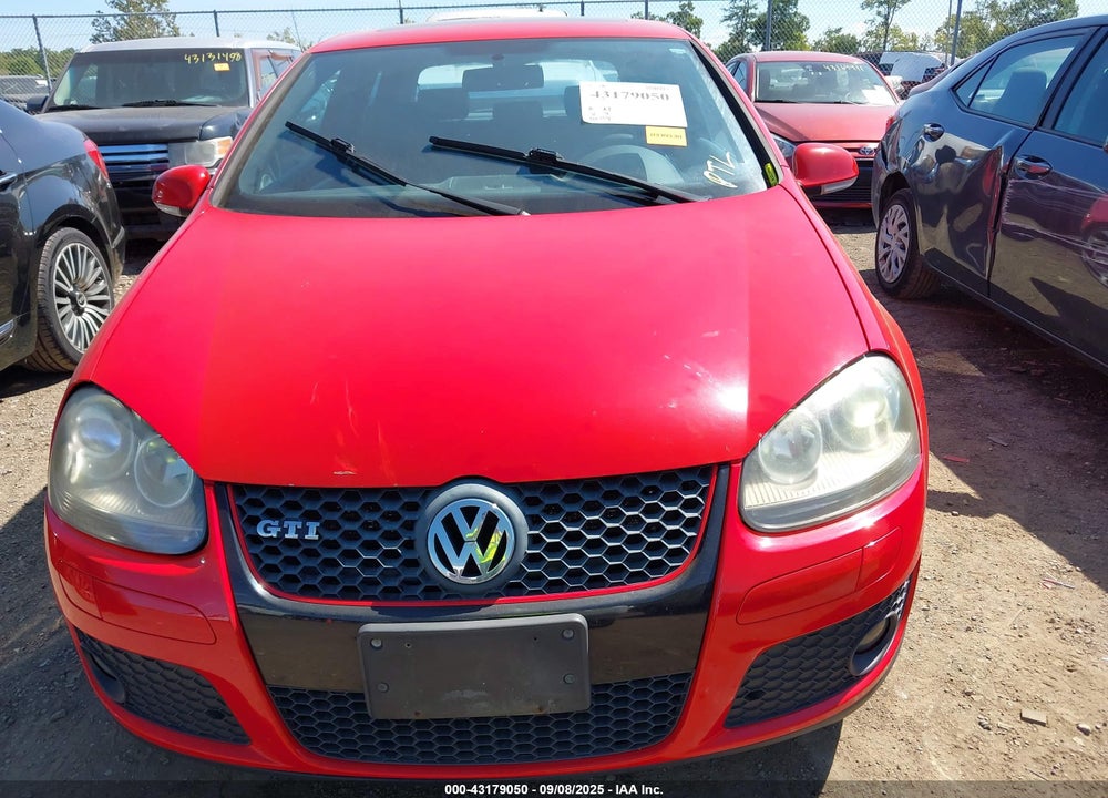 2006 VOLKSWAGEN GTI 2-DOOR VIN: WVWFV71K26W073395