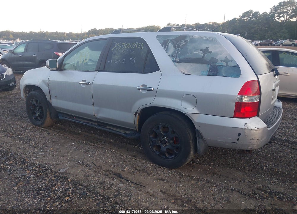 2001 ACURA MDX VIN: 2HNYD18861H501330