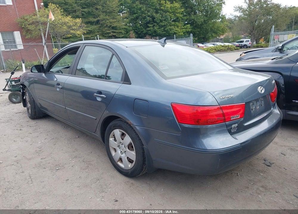 2009 HYUNDAI SONATA GLS VIN: 5NPET46C39H553036
