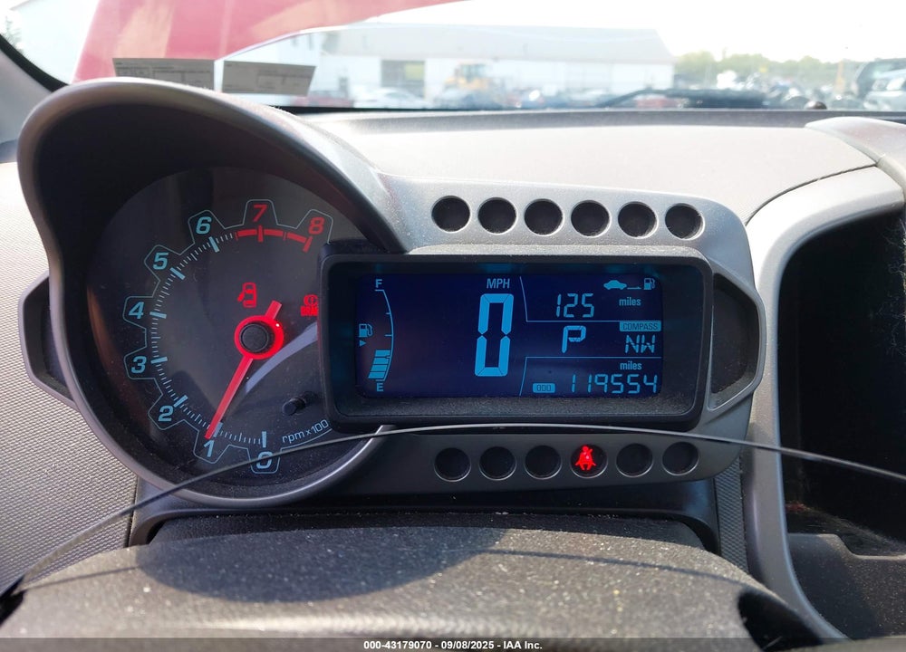 2015 CHEVROLET SONIC VIN: 1G1JC5SH3F4179740