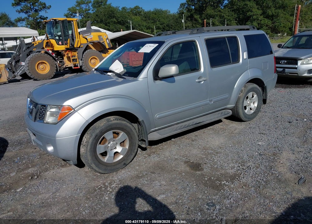 2007 NISSAN PATHFINDER VIN: 5N1AR18U47C604971