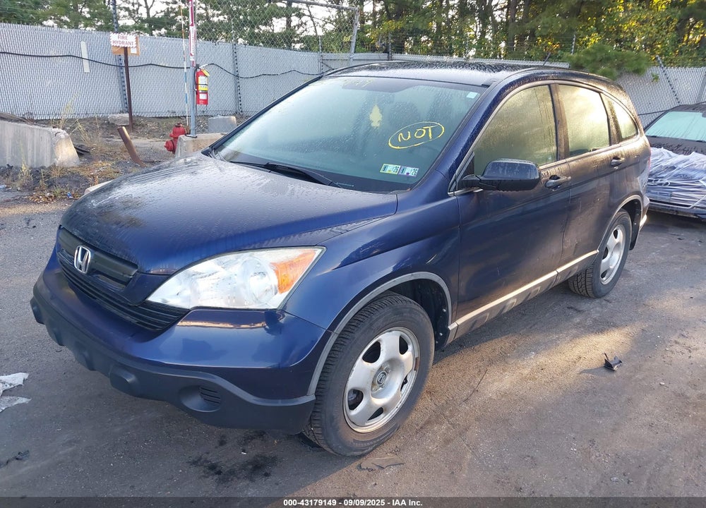 2009 HONDA CR-V VIN: 5J6RE483X9L034080
