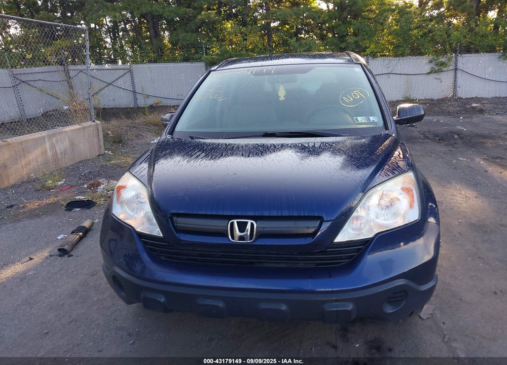 2009 HONDA CR-V VIN: 5J6RE483X9L034080