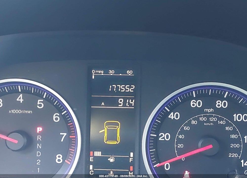 2009 HONDA CR-V VIN: 5J6RE483X9L034080